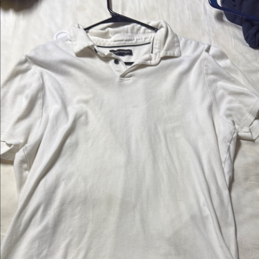 Men's White Polo Shirt